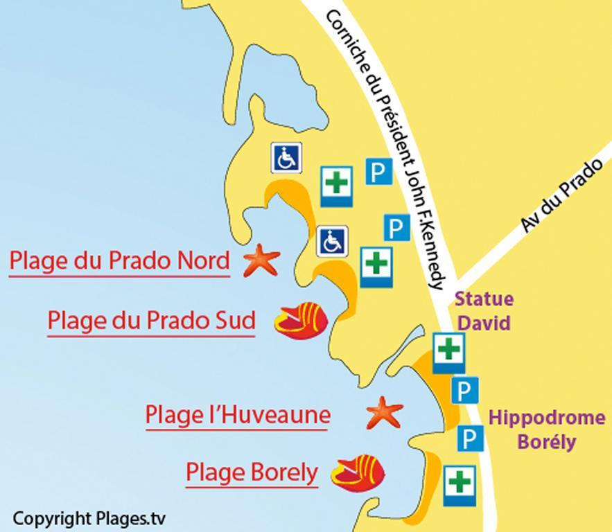 Casa Cacao Pres Plage Et Velodrome Marseilles Exterior foto